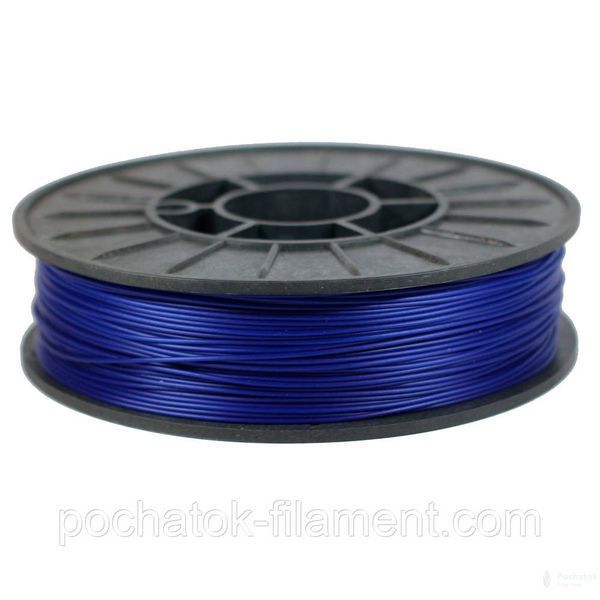 PLA філамент нитка пластик для 3D принтера Pochatok Filament 1,75 мм Діамантово-синій 0,75 кг 13005 фото