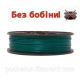 PLA филамент нить пластик для 3D принтера Pochatok Filament 1,75 мм Бирюзово-зеленый металлик 0,3 кг БЕЗ БОБИНЫ 19032 фото