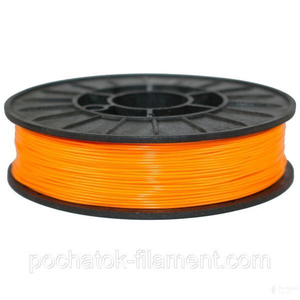 PLA філамент нитка пластик для 3D принтеру Pochatok Filament 1,75 мм Золотисто-жовтий 0,75 кг 13007 фото