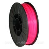 PLA філамент нитка пластик для 3D принтера Pochatok Filament 1,75 мм Рожевий флуоресцентний 0,75 кг 13013 фото