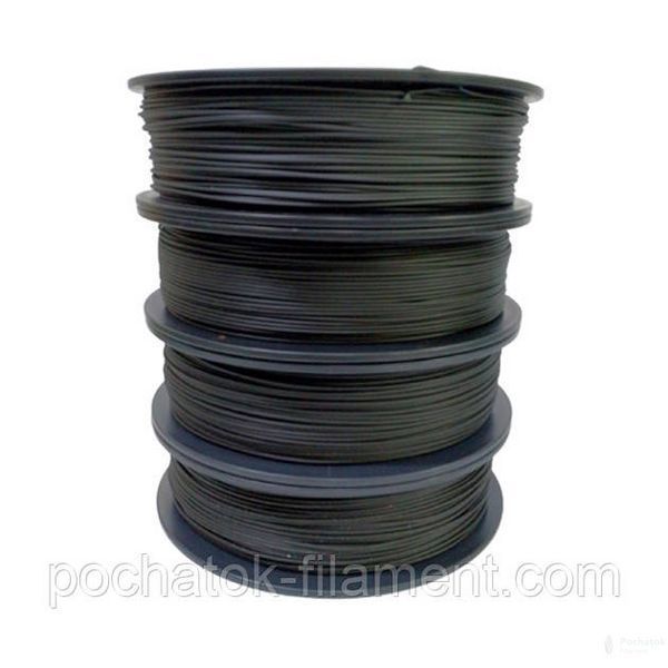 Набір 4в1 PLA філамент пластик для ЗD друку Pochatok Filament 1,75 мм 0,75 кг Black Edition (Чорне видання): чорний глянцевий, чорний матовий, чорний шовковий, чорний мармуровий 16021 фото