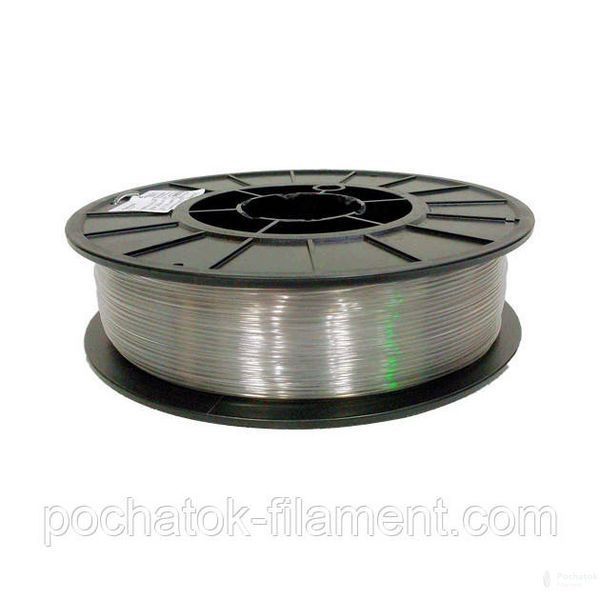 PETG филамент нить пластик для 3D принтера Pochatok Filament 1,75 мм Белый 0,3кг БЕЗ БОБИНЫ 519002 фото