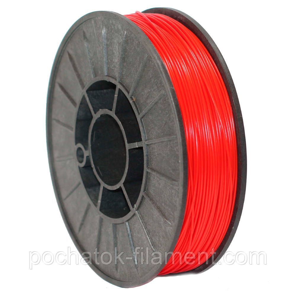 PLA филамент нить пластик для 3D принтера Pochatok Filament 1,75 мм Красный 0,75 кг 13018 фото