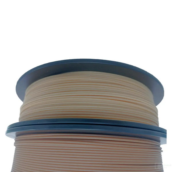 PLA-W филамент нить пластик для 3D принтера Pochatok Filament 1,75 мм Светлое и темное дерево (с древесным наполнителем) по 0,75 кг 16022 фото
