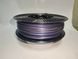 PLA філамент нитка пластик для 3D принтера Pochatok Filament 1,75 мм Двокольоровий Сигнально-синій металік - Сірий металік 0,75 кг 13304 фото