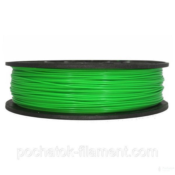 PLA філамент нитка пластик для 3D друку Pochatok Filament 1,75 мм Світло-зелений 0,75 кг 13023 фото