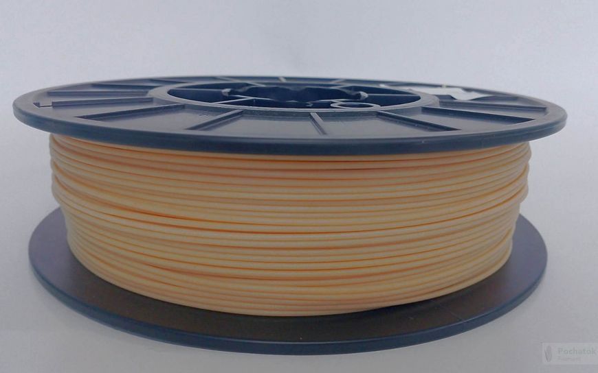 PLA-W филамент нить пластик для 3D принтера Pochatok Filament 1,75 мм Светлое дерево (с древесным наполнителем) 0,75 кг 13201 фото