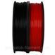 Набір 2в1 PLA філамент пластик для 3D друку Pochatok Filament 1,75 мм 0,75 кг Чорний та Червоний 16005 фото