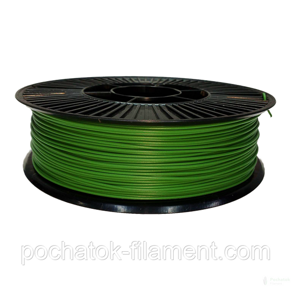 PLA филамент нить пластик для 3D принтера Pochatok Filament 1,75 мм Оливковый 0,75 кг 13059 фото