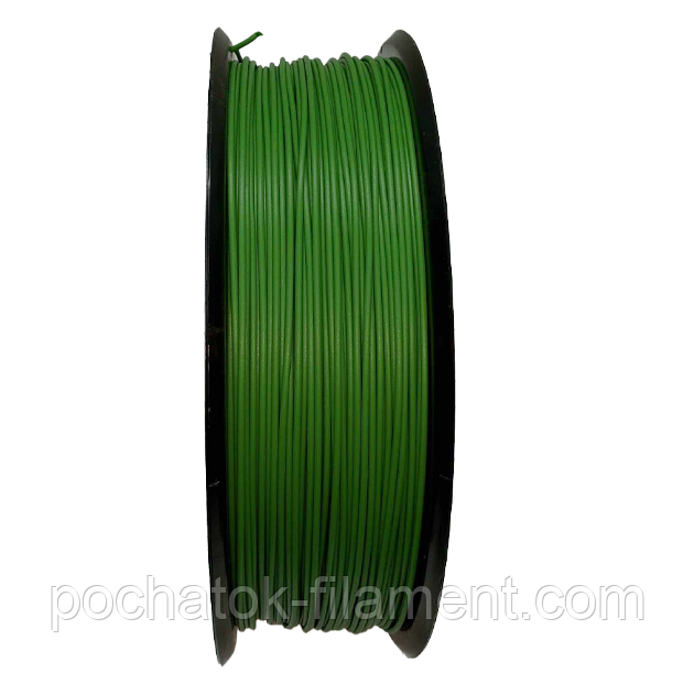 PLA филамент пластик PLA нить для 3D принтера Pochatok Filament 1,75мм Оливковый 3кг 44059 фото
