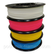 Набір 4в1 PLA філамент пластик для 3Dпринтера Pochatok Filament 1,75 мм 0,75 кг Жовтий, Блакитний, Рожевий, Білий 16019 фото 3