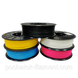 Набір 5в1 PLA філамент пластик для 3D принтера Pochatok Filament 1,75 мм 0,75 кг Блакитний, Жовтий, Чорний, Білий, Рожевий 16020 фото