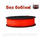 PLA філамент нитка пластик для 3D принтера Pochatok Filament 1,75 мм Помаранчевий флуоресцентний 0.3 кг БЕЗ БОБІНИ 19010 фото