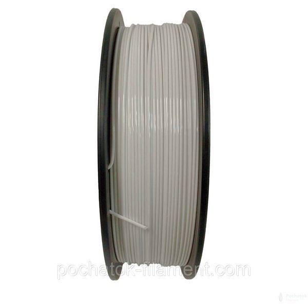 PETG филамент нить пластик для 3D принтера Pochatok Filament 1,75 мм Белый 0,75кг 513002 фото