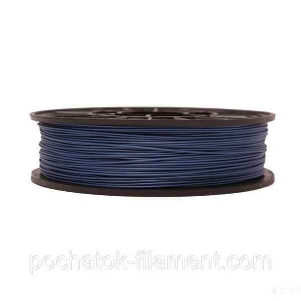 PLA филамент нить пластик для 3D принтера Pochatok Filament 1,75 мм Голубино-синий металлик 0,75 кг 13034 фото