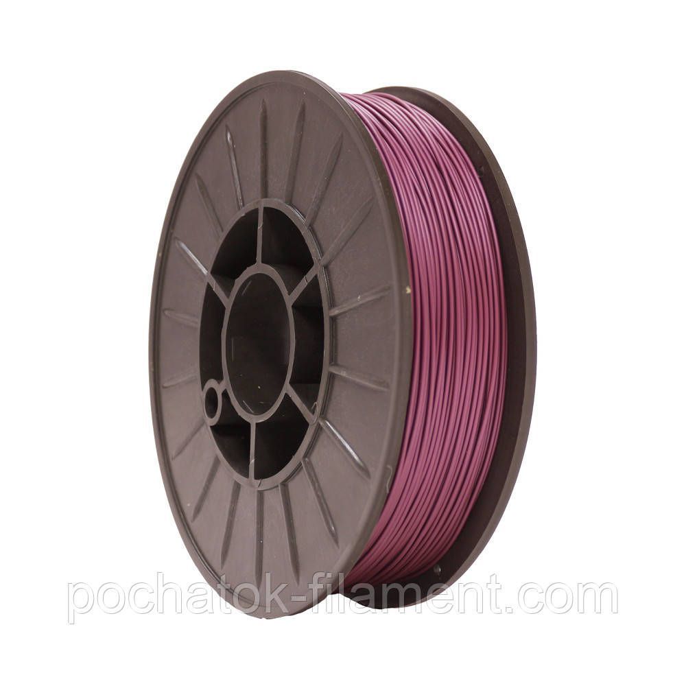 PLA филамент нить пластик для 3D принтера Pochatok Filament 1,75 мм Сигнально-фиолетовый металлик 0,75 кг 13035 фото