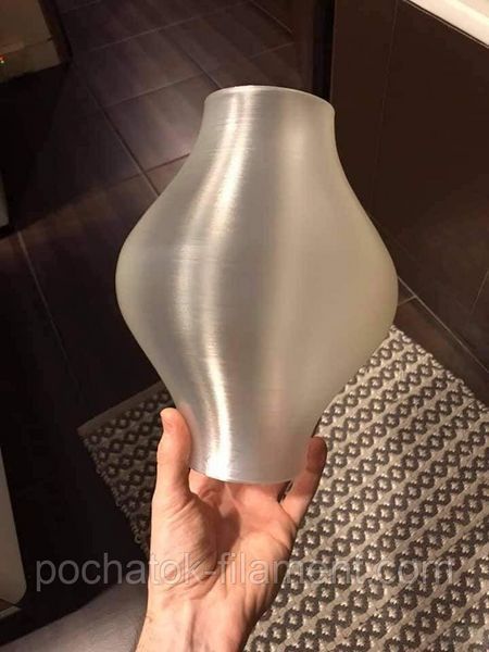 PLA філамент нитка пластик для 3D друку Pochatok Filament 2.85 мм Безкольоровий 0,75 кг 33001 фото
